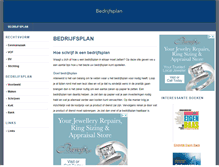 Tablet Screenshot of bedrijfsplan.net